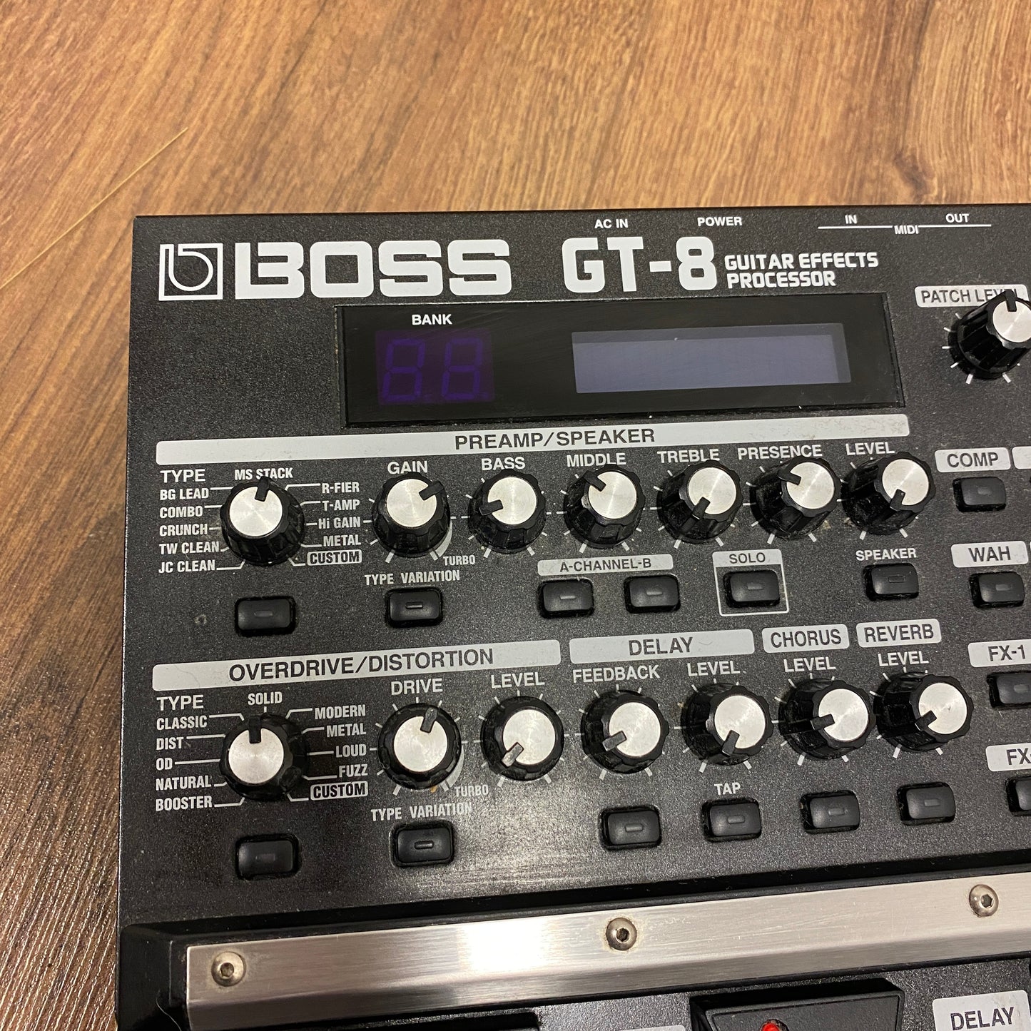 Pre-Owned Boss GT-8 Muilti-Effect Pedal