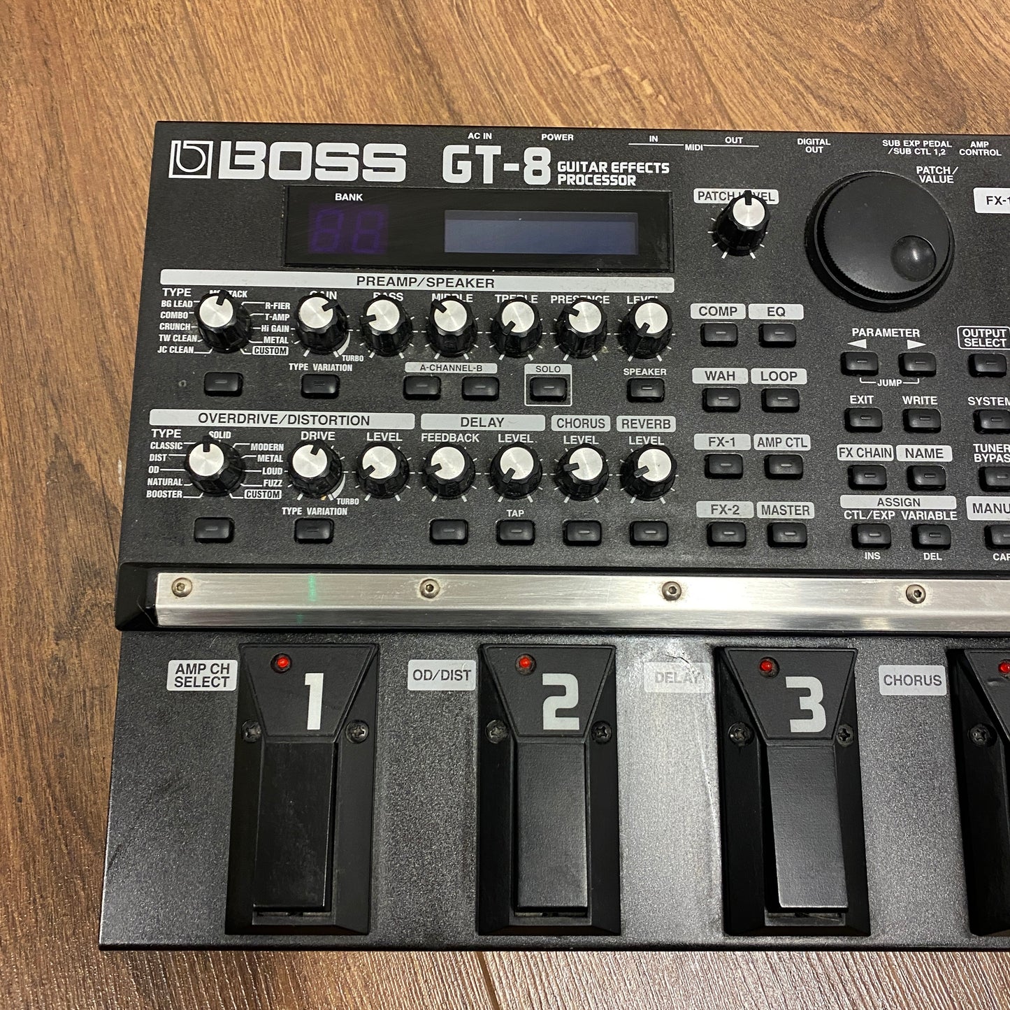 Pre-Owned Boss GT-8 Muilti-Effect Pedal