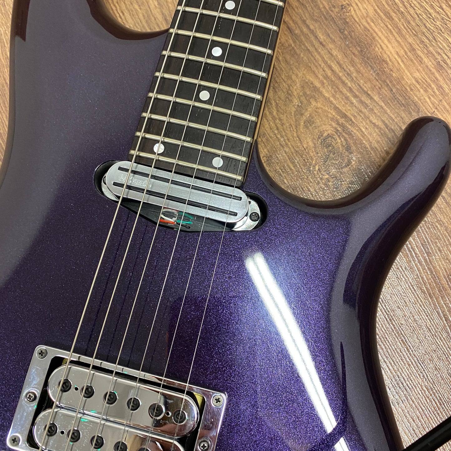 Pre-Owned Ibanez JS2450 Joe Satriani Signature - Muscle Car Purple