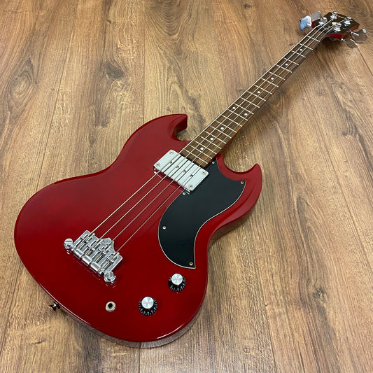 Pre-Owned Epiphone EB-0 SG Bass - Cherry Red