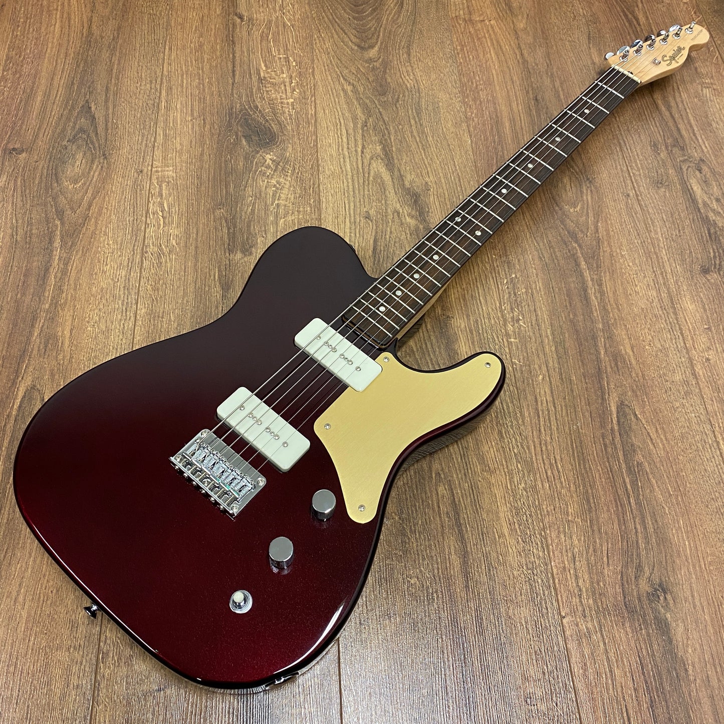 Pre-Owned Squier FSR Paranormal Baritone Cabronita Telecaster - Oxblood