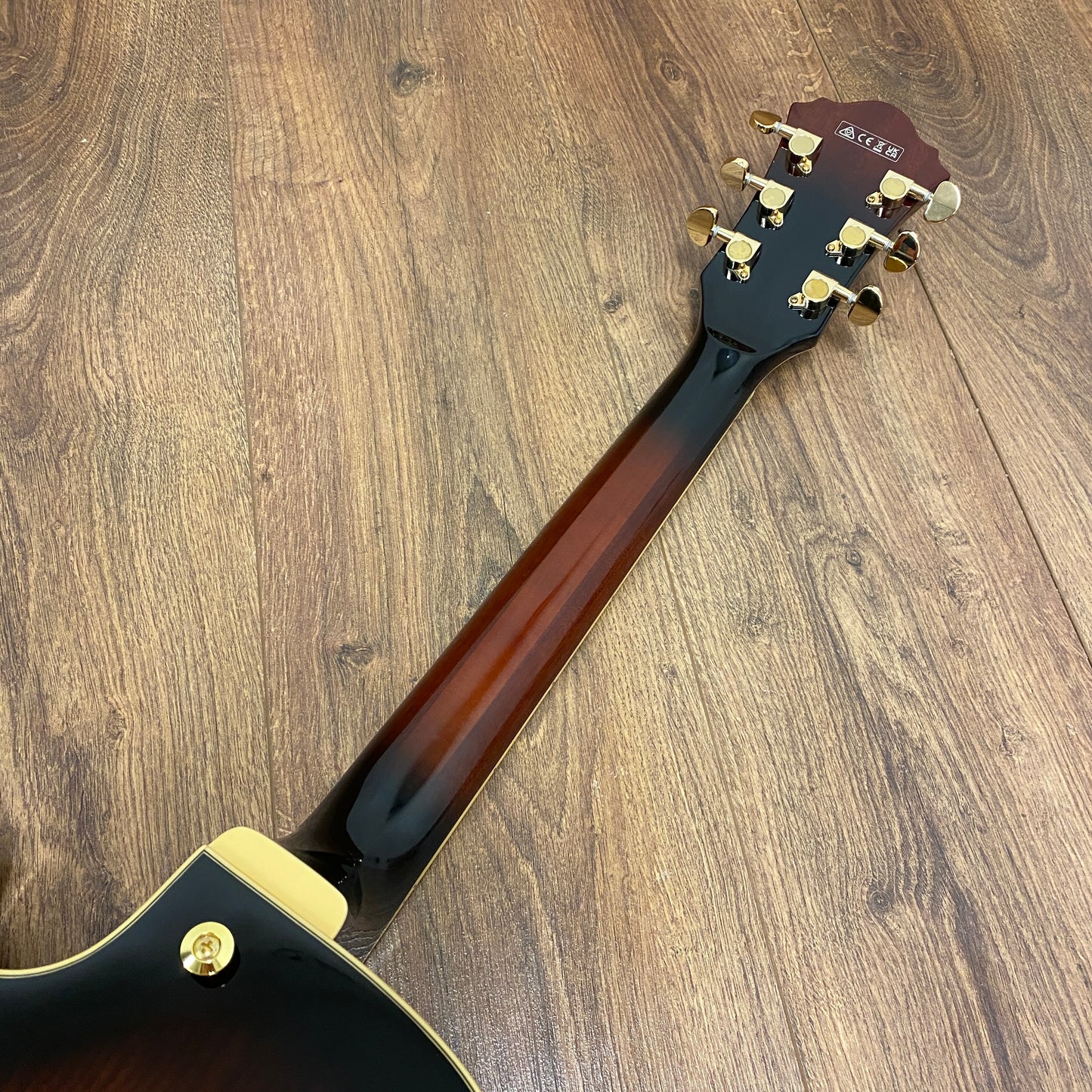 Pre-Owned Ibanez AG95QA Artcore Expressionist - Dark Brown Sunburst