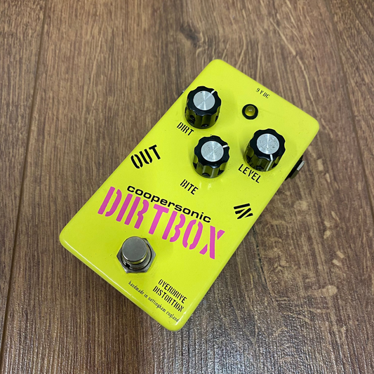 Pre-Owned Coopersonic Dirtbox Overdrive/Distortion Pedal