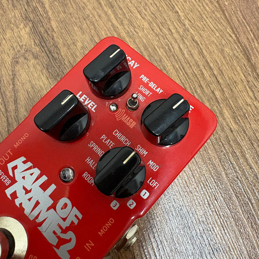 Pre-Owned TC Electronic Hall of Fame 2 Reverb Pedal
