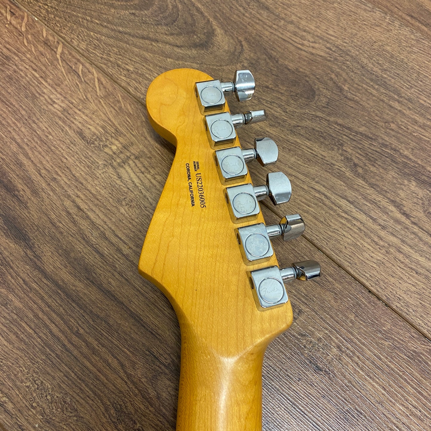 Pre-Owned Fender American Ultra Luxe Stratocaster HSS - Mystic Black