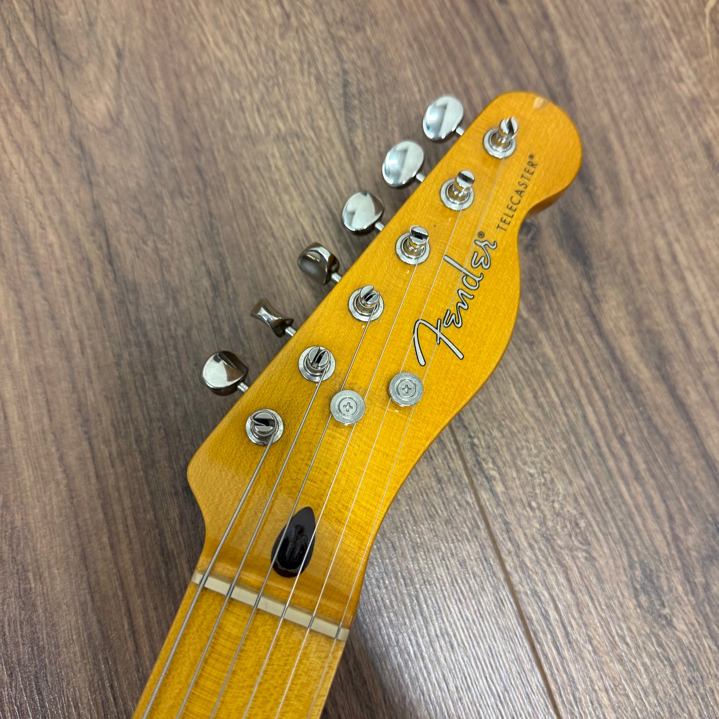 Pre-Owned Fender Modern Player Telecaster Plus - Honey Burst