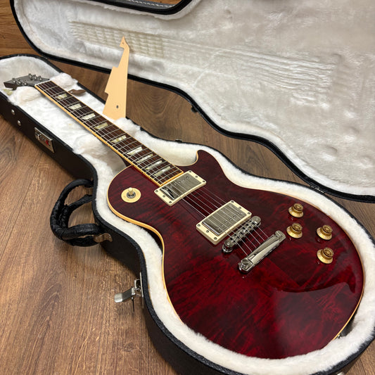Pre-Owned Gibson Les Paul Standard 60's Plus Top - Wine Red - 2007