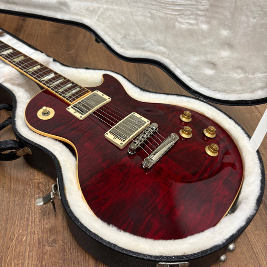 Pre-Owned Gibson Les Paul Standard 60's Plus Top - Wine Red - 2007