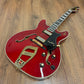 Pre-Owned Hagstrom '67 Viking II - Wild Cherry Transparent