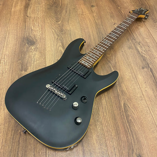 Pre-Owned Schecter Demon 6 - Aged Black Satin