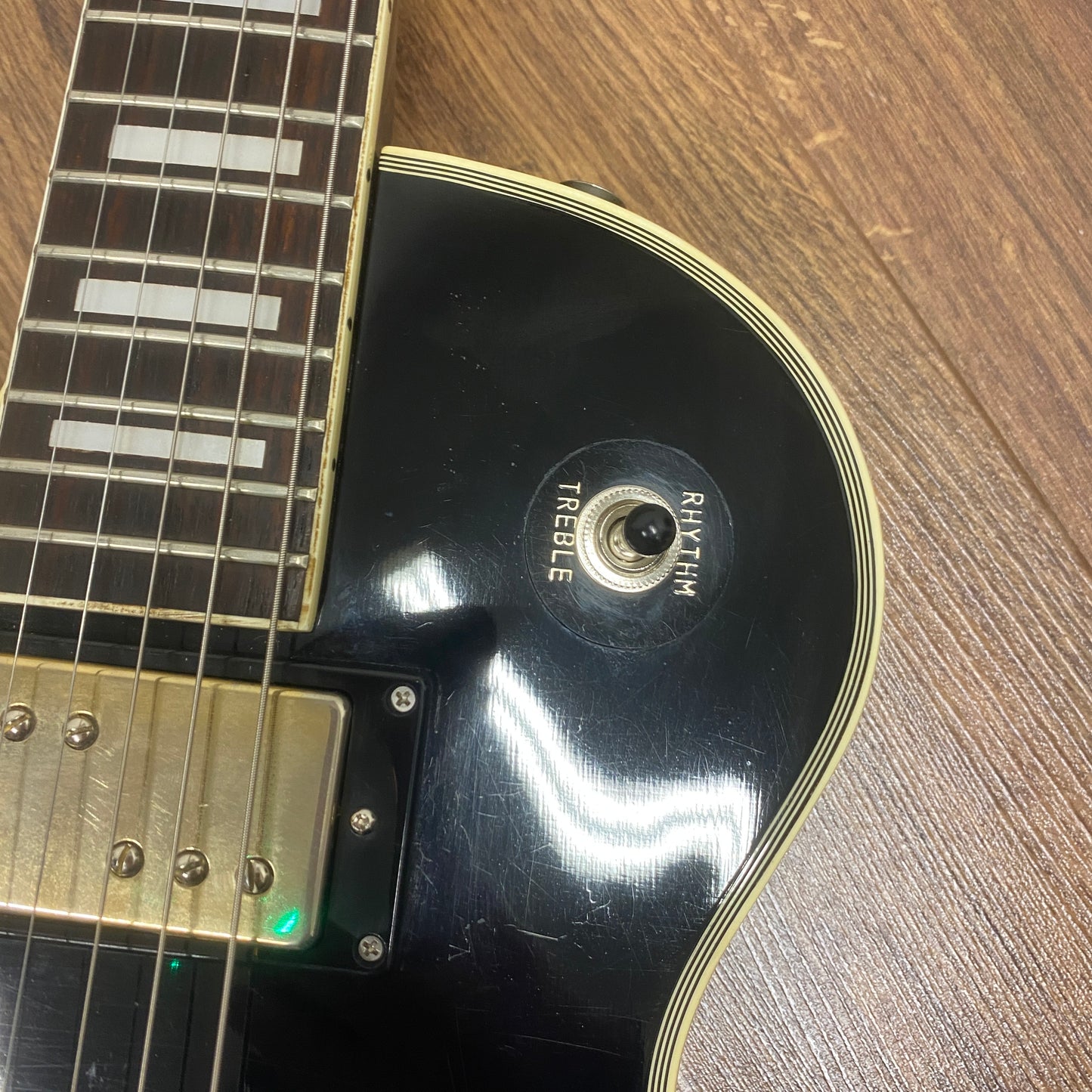 Pre-Owned CSL MIJ Les Paul Custom Left Handed - 1970s - Modded