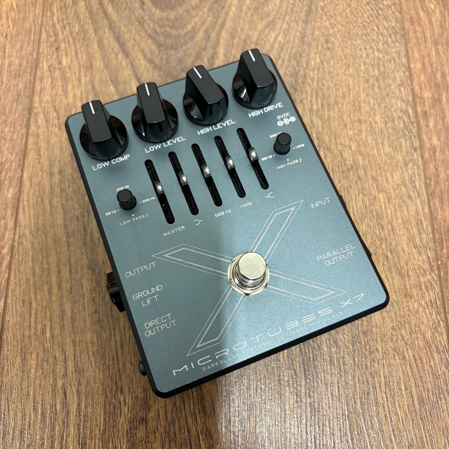 Pre-Owned Darkglass Microtubes X7 Multiband Bass Drive / EQ / DI Pedal