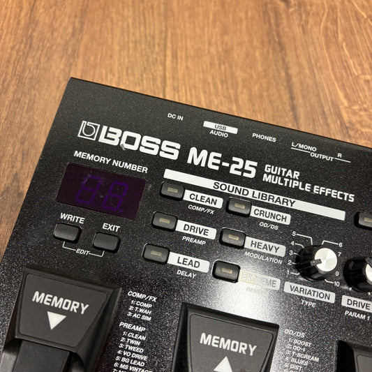 Pre-Owned Boss ME-25 Multi-Effects Pedal
