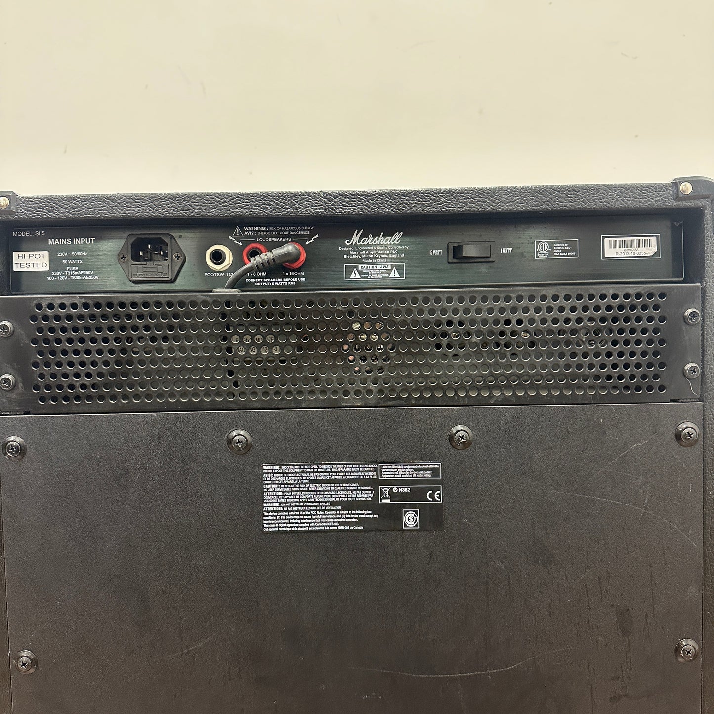 Pre-Owned Marshall SL5 Slash Signature 5w Combo Amp