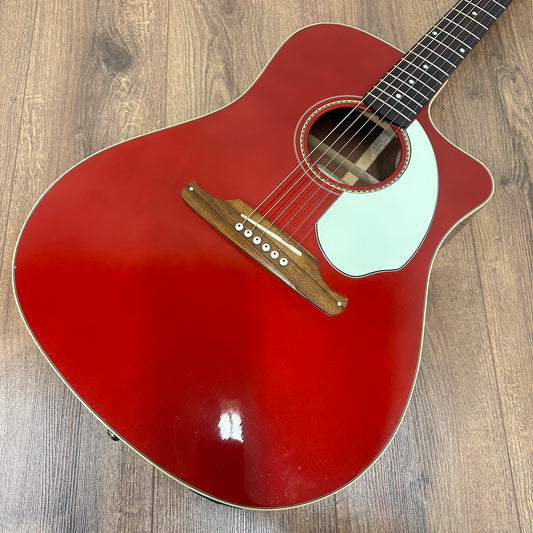 Pre-Owned Fender California Series Sonoran SCE Electro-Acoustic - Candy Apple Red