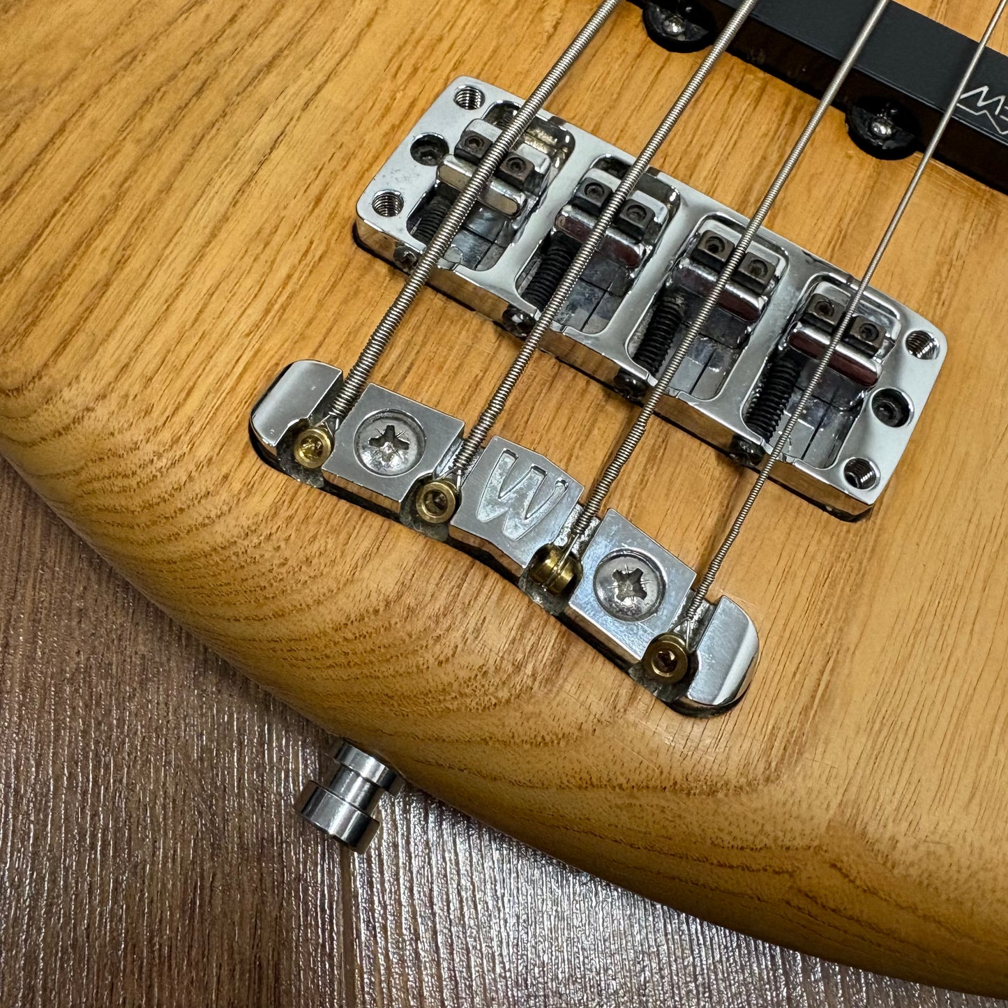 Pre-Owned Warwick Corvette Standard Bass - Swamp Ash Natural - 2008
