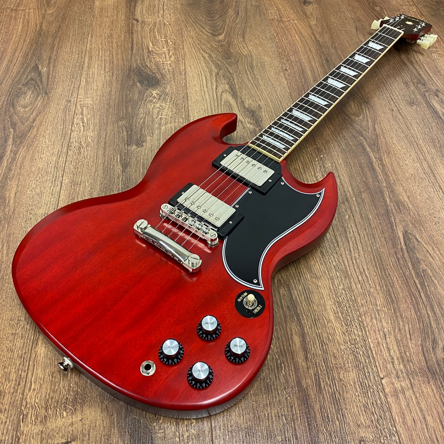 Pre-Owned Epiphone Inspired By Gibson 1961 Les Paul SG Standard - Cherry Red