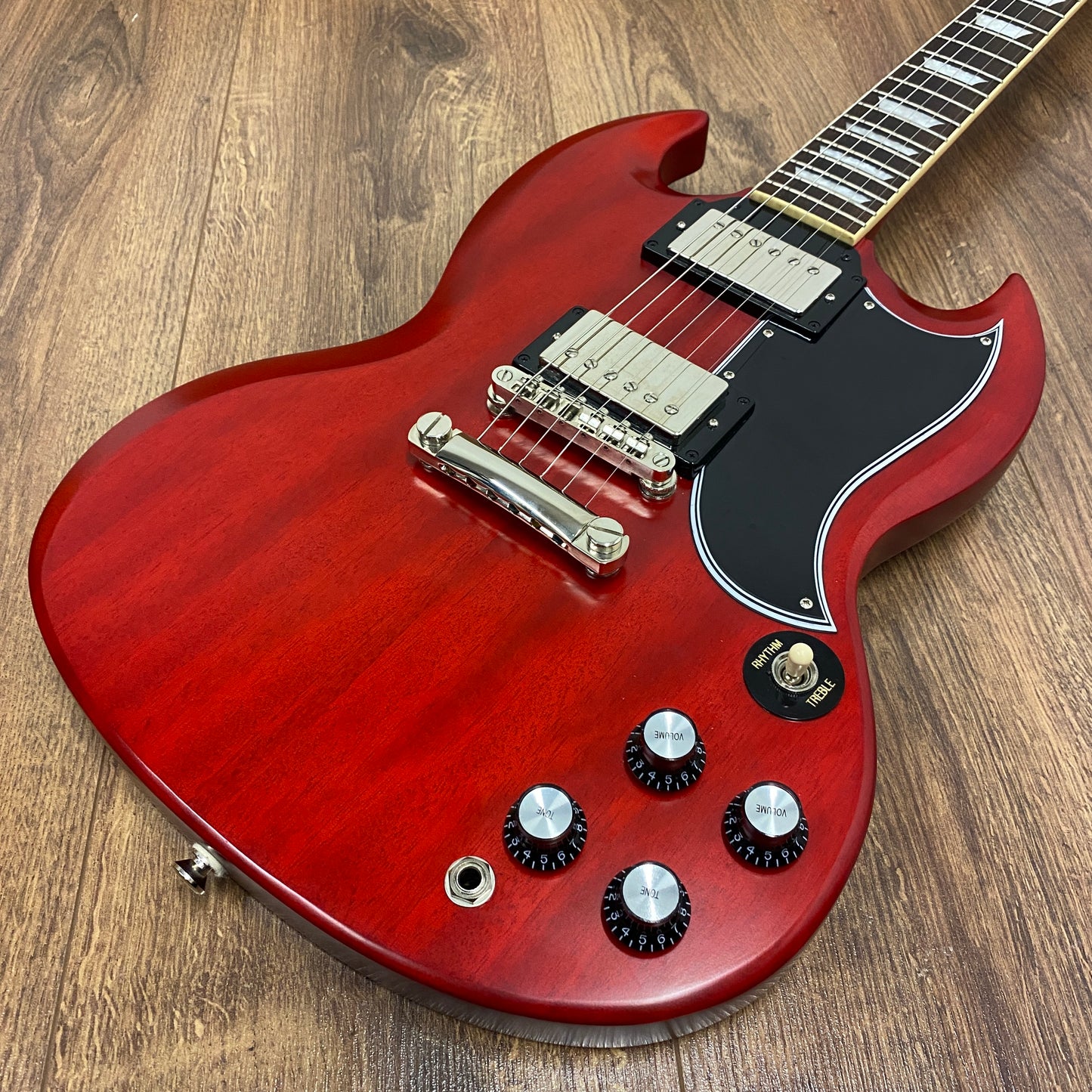 Pre-Owned Epiphone Inspired By Gibson 1961 Les Paul SG Standard - Cherry Red