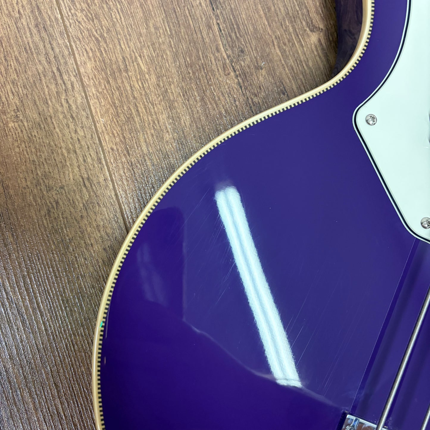 Pre-Owned Orange Glenn Hughes Signature O-Bass Bass Guitar - Purple