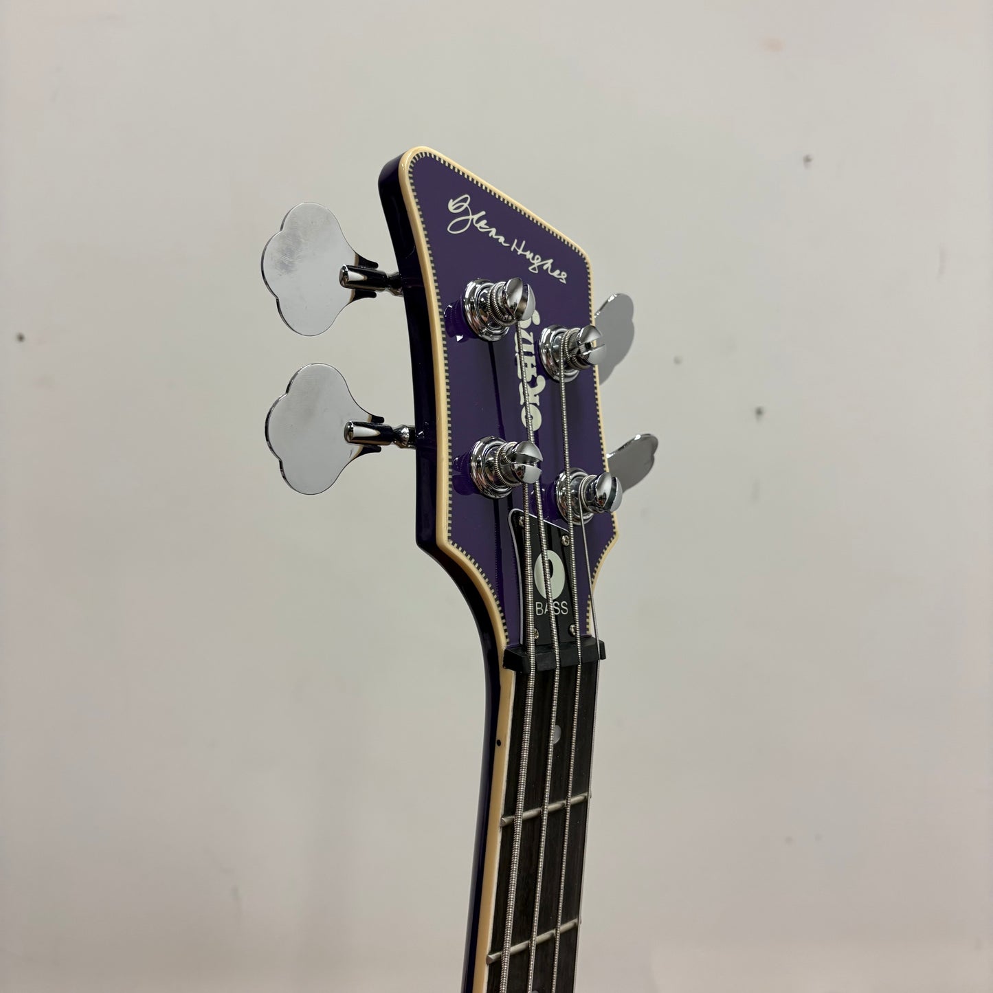 Pre-Owned Orange Glenn Hughes Signature O-Bass Bass Guitar - Purple