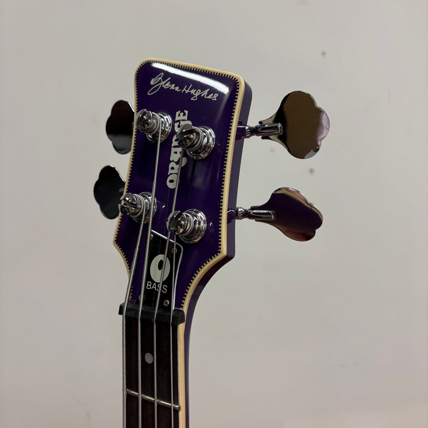 Pre-Owned Orange Glenn Hughes Signature O-Bass Bass Guitar - Purple