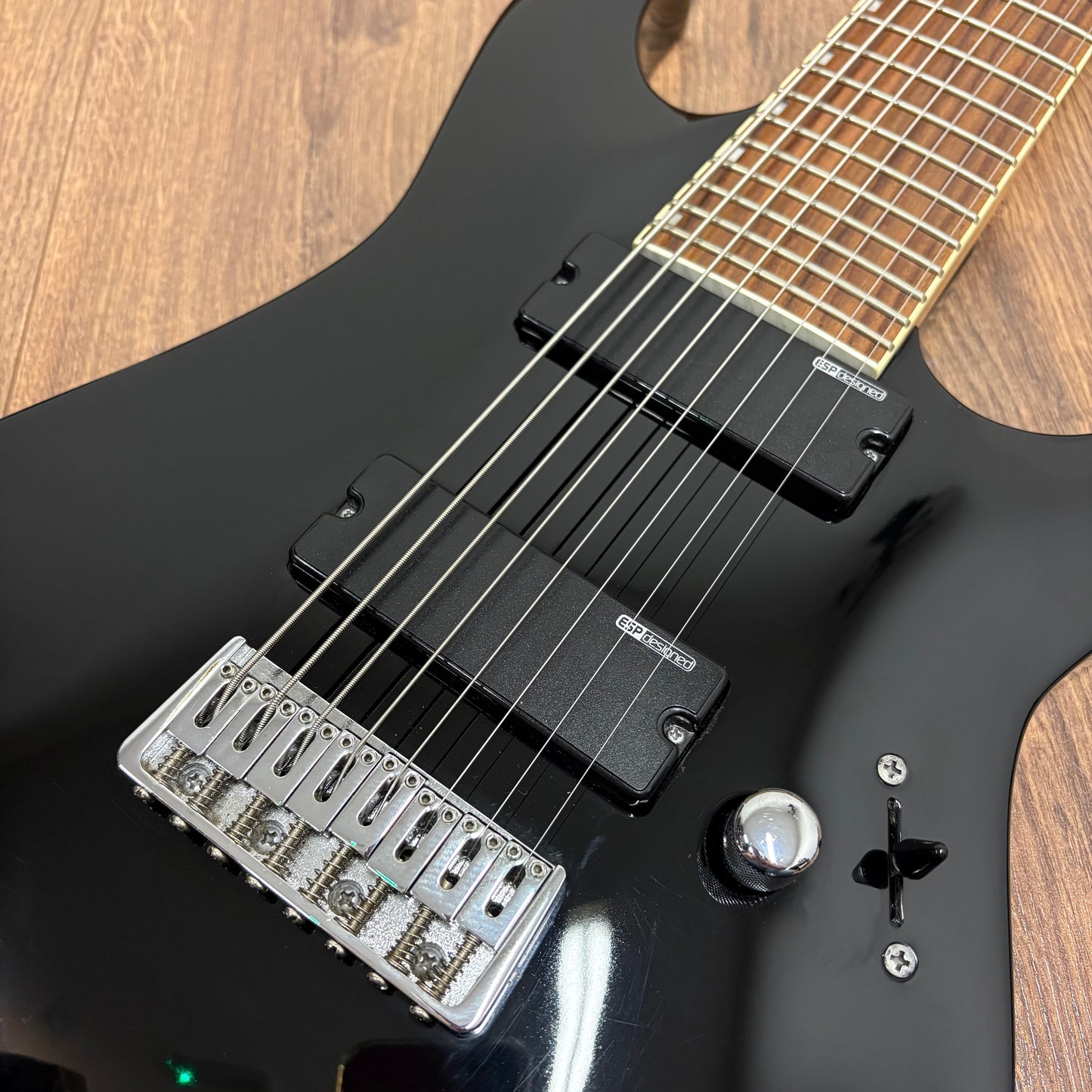 Pre-Owned ESP LTD H-208 8-String - Black