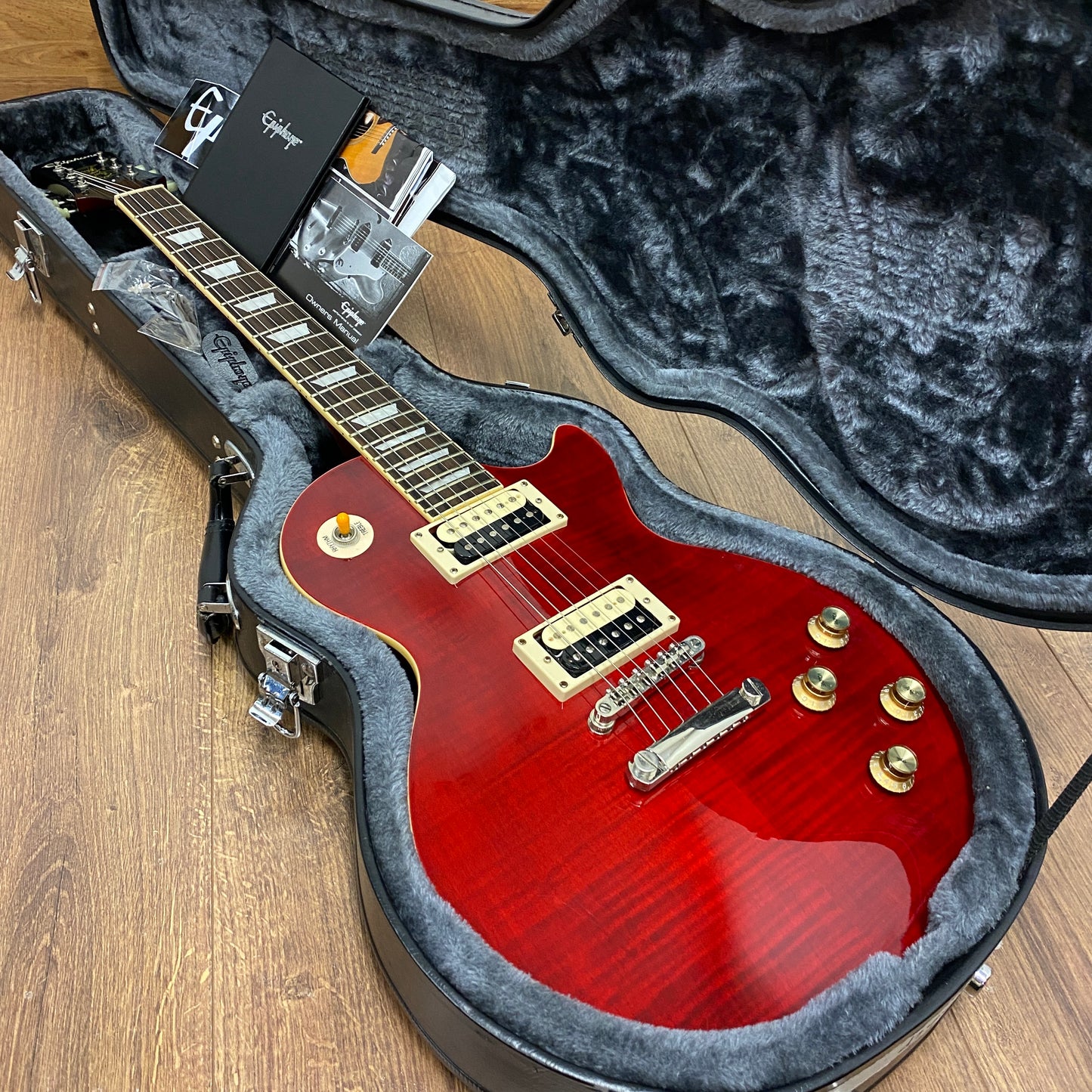 Pre-Owned Epiphone Slash Les Paul Standard - Rosso Corsa