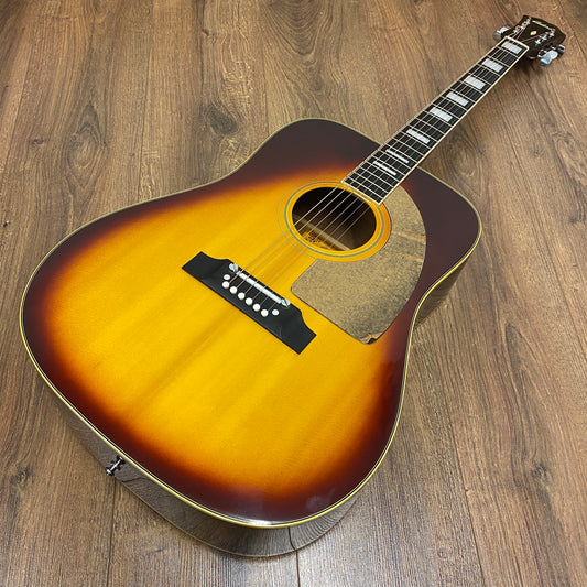 Pre-Owned Antoria Folk 695 MIJ Acoustic - Sunburst - 1977