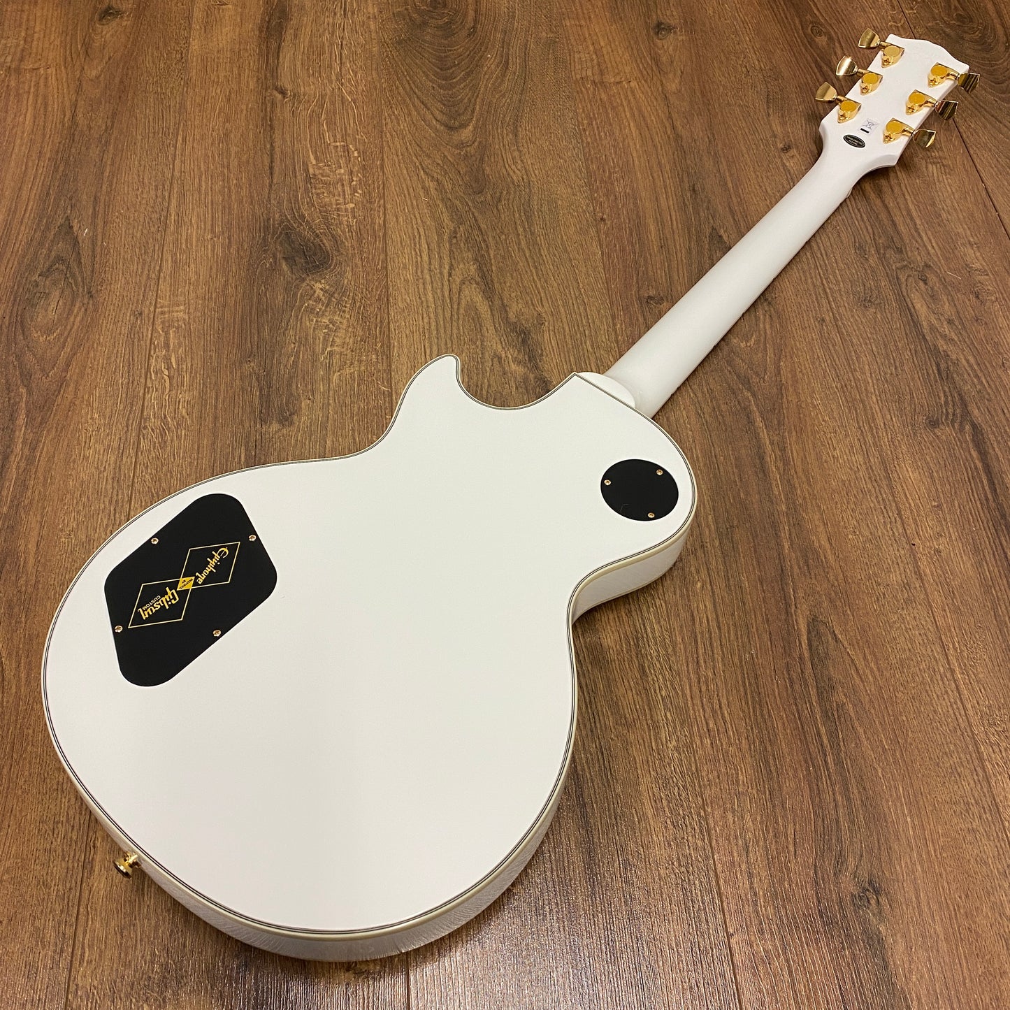 Pre-Owned Epiphone Inspired by Gibson Les Paul Custom - Alpine White