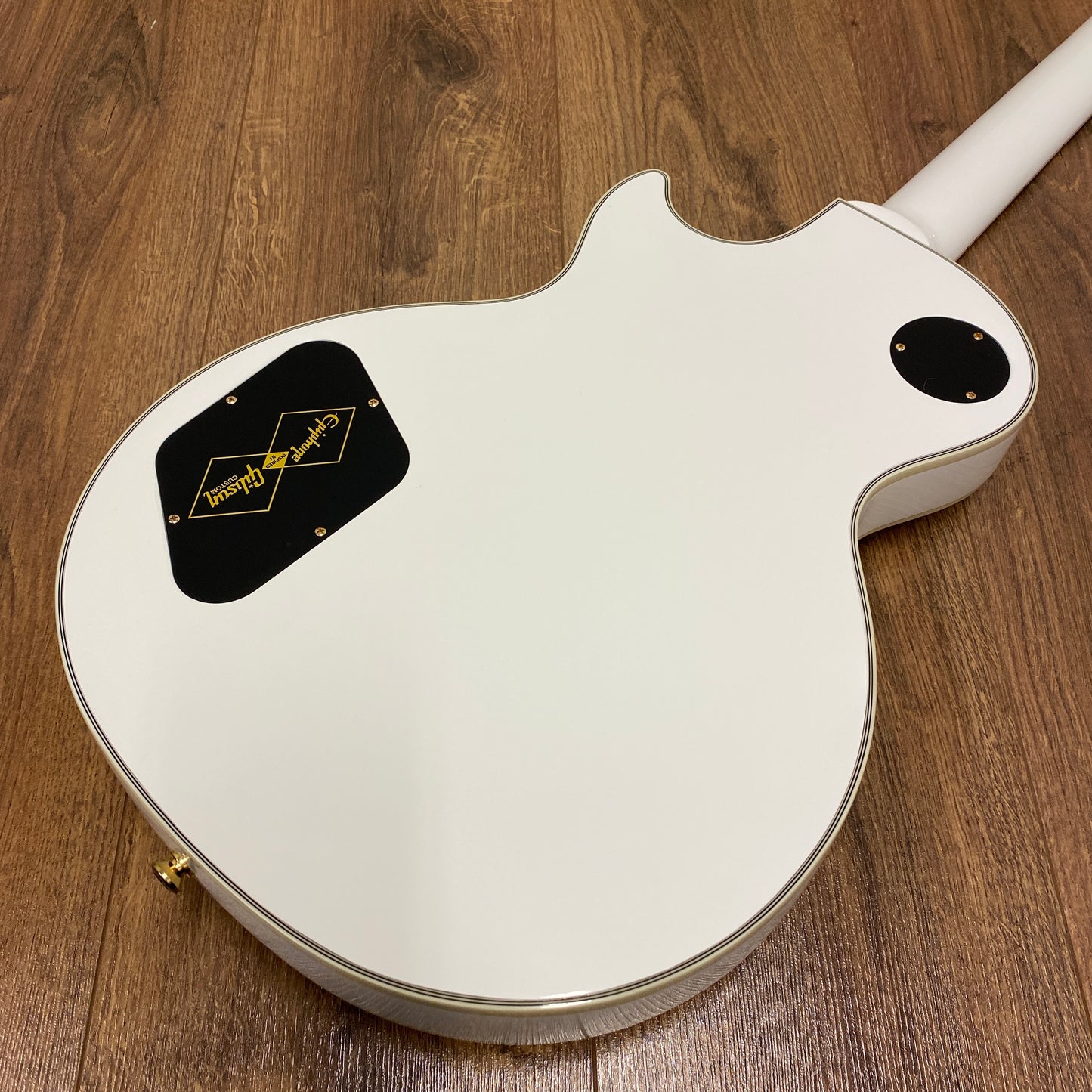 Pre-Owned Epiphone Inspired by Gibson Les Paul Custom - Alpine White