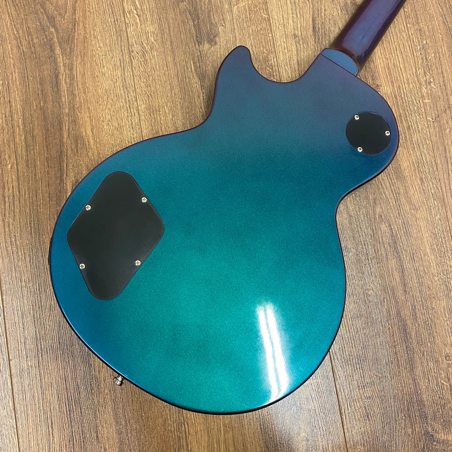 Pre-Owned Epiphone Les Paul Studio Chameleon Limited Edition - Blue/Green Flip Flop