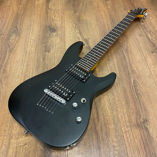 Pre-Owned Schecter C-7 Deluxe 7-String - Satin Black