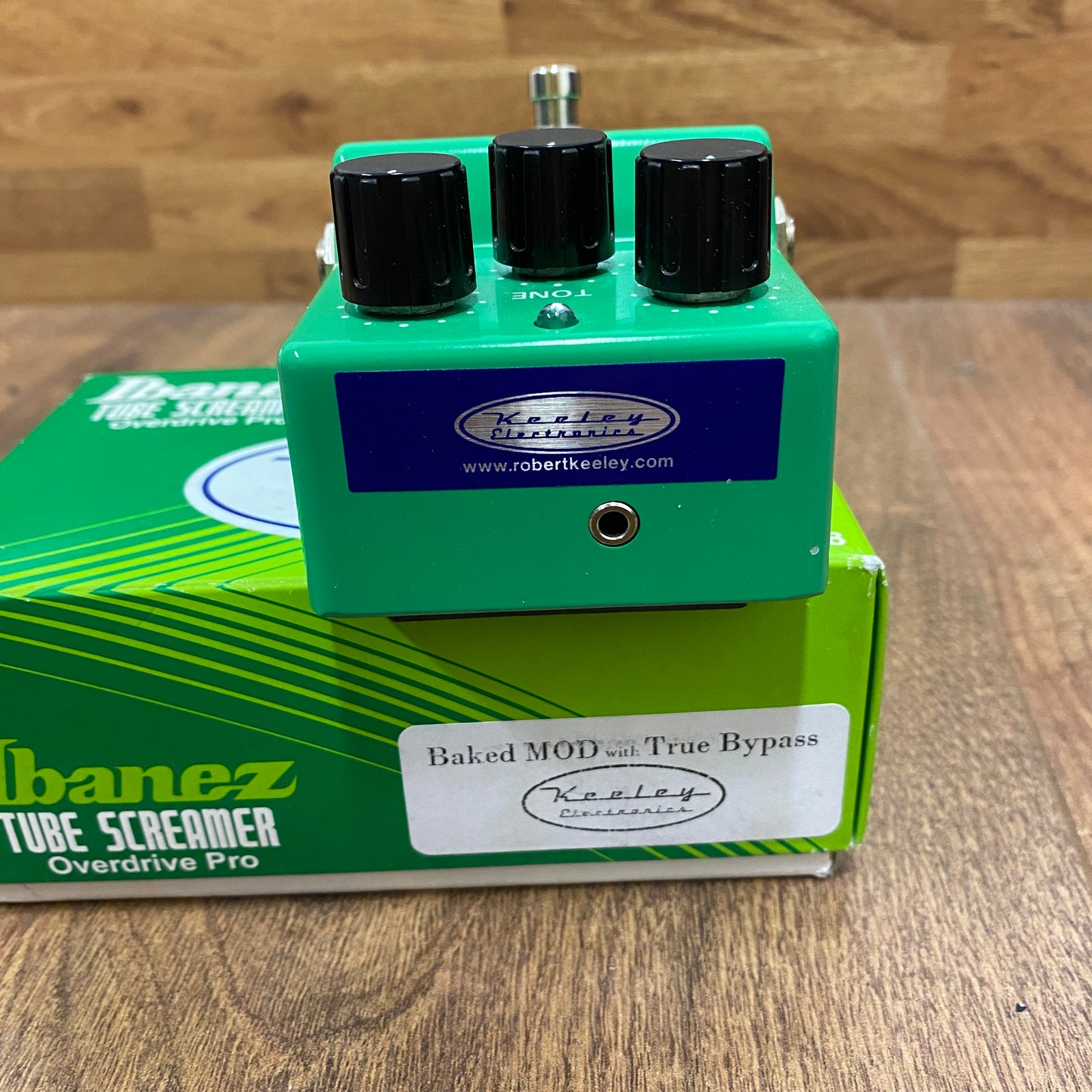 Pre-Owned Ibanez TS808 Tube Screamer w/ Keeley Baked Mod