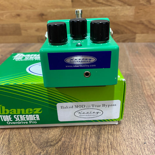 Pre-Owned Ibanez TS808 Tube Screamer w/ Keeley Baked Mod
