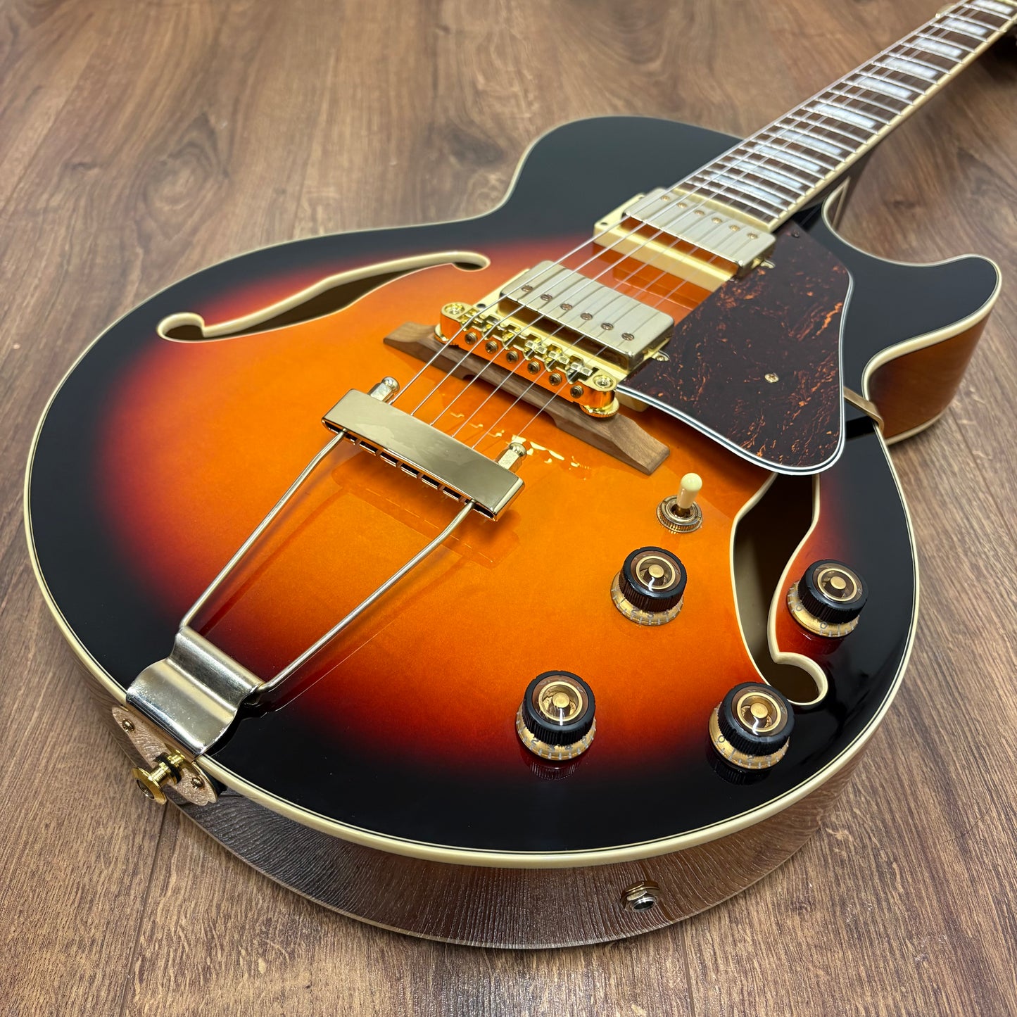 Pre-Owned Ibanez AG75G Hollowbody - Brown Sunburst