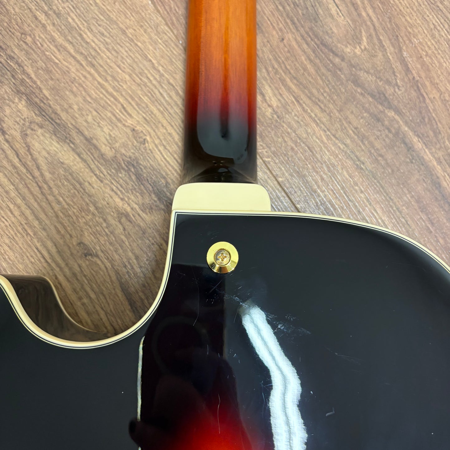Pre-Owned Ibanez AG75G Hollowbody - Brown Sunburst