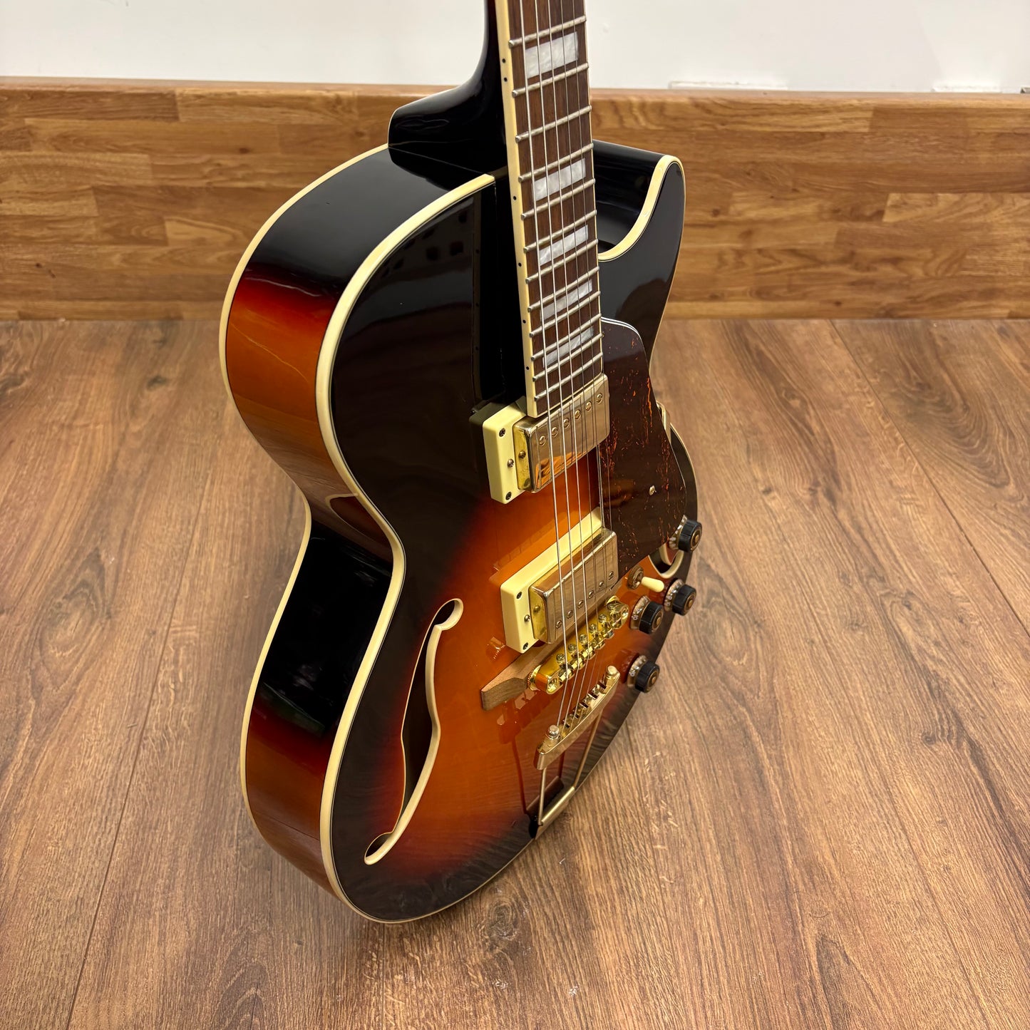 Pre-Owned Ibanez AG75G Hollowbody - Brown Sunburst
