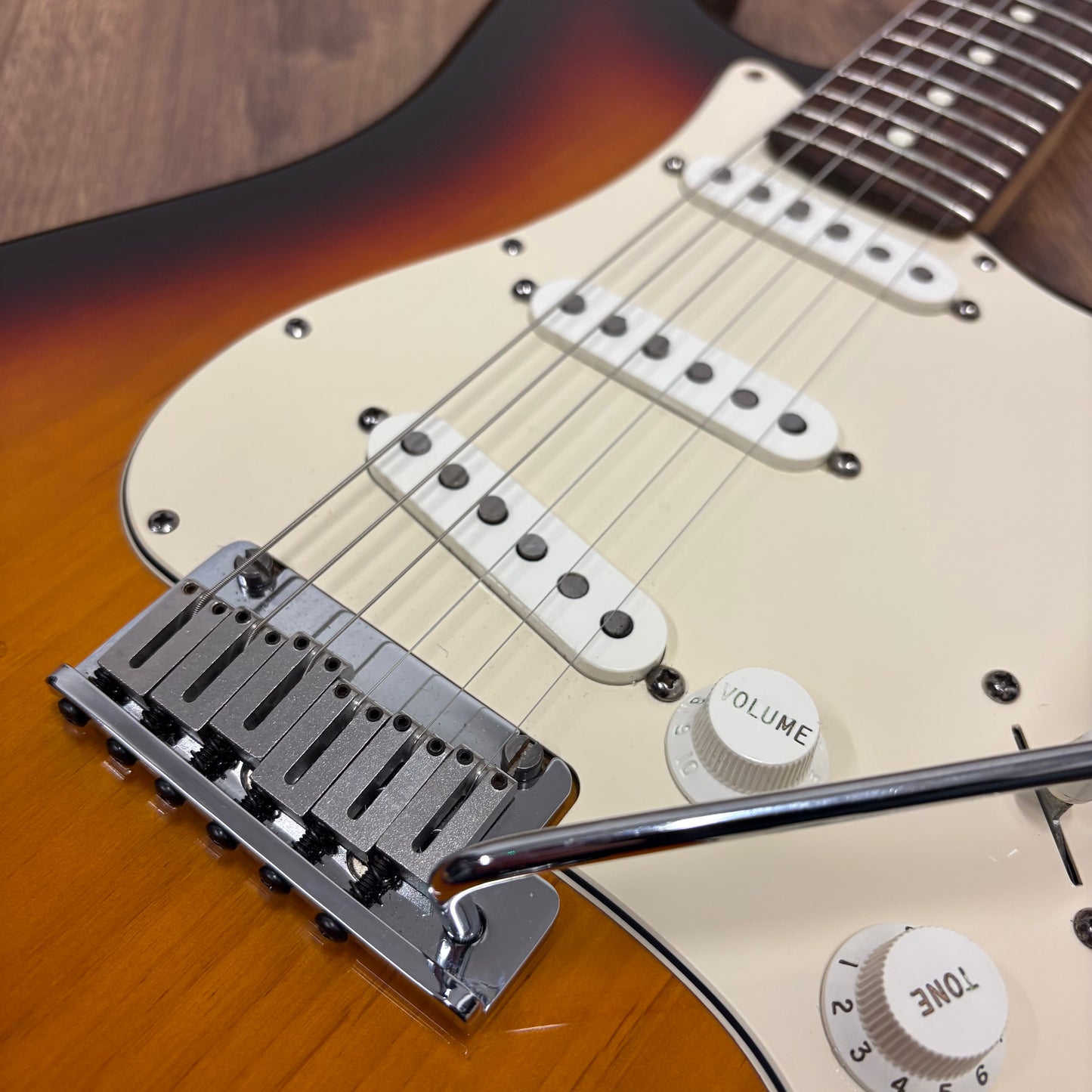 Pre-Owned Fender American Series Stratocaster - 3 Colour Sunburst - 2006
