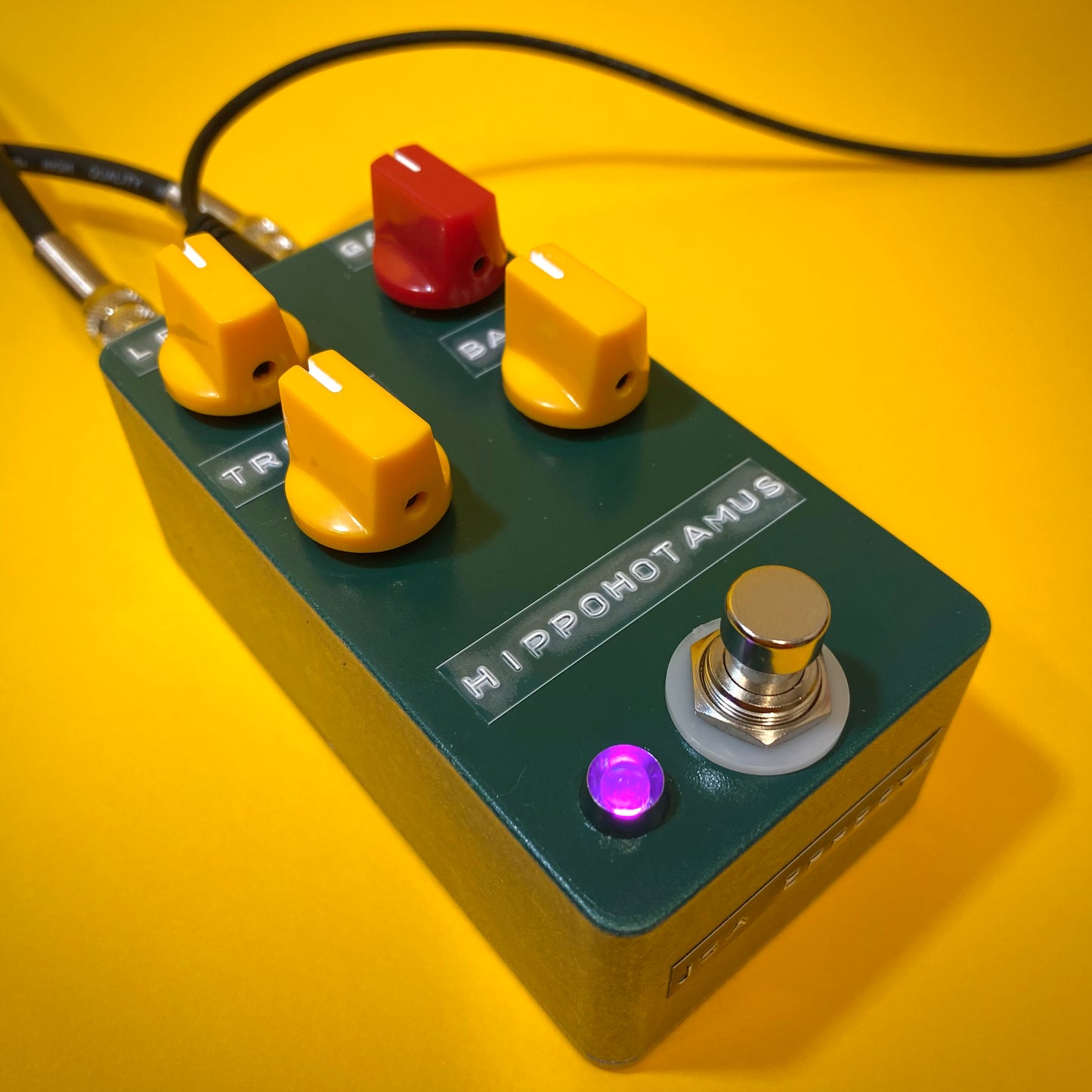 JSA Effects X Hippo Guitars Limited Edition Hippohotamus Overdrive Pedal