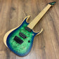 Pre-Owned Ibanez RGDIX7MPB-SBB Iron Label 7-String - Surreal Blue Burst