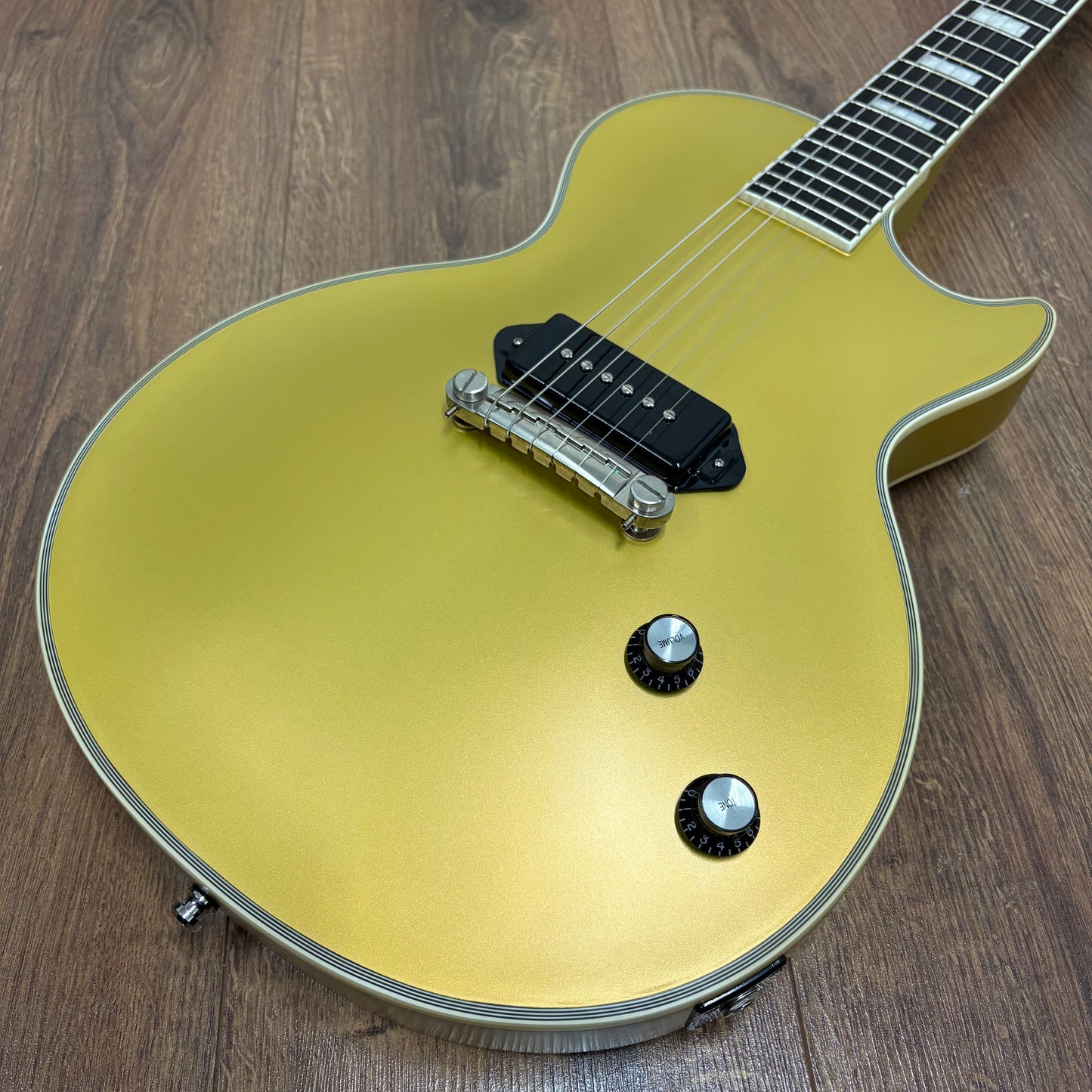 Pre-Owned Epiphone Jared James Nichols Old Glory Les Paul Custom - Gold