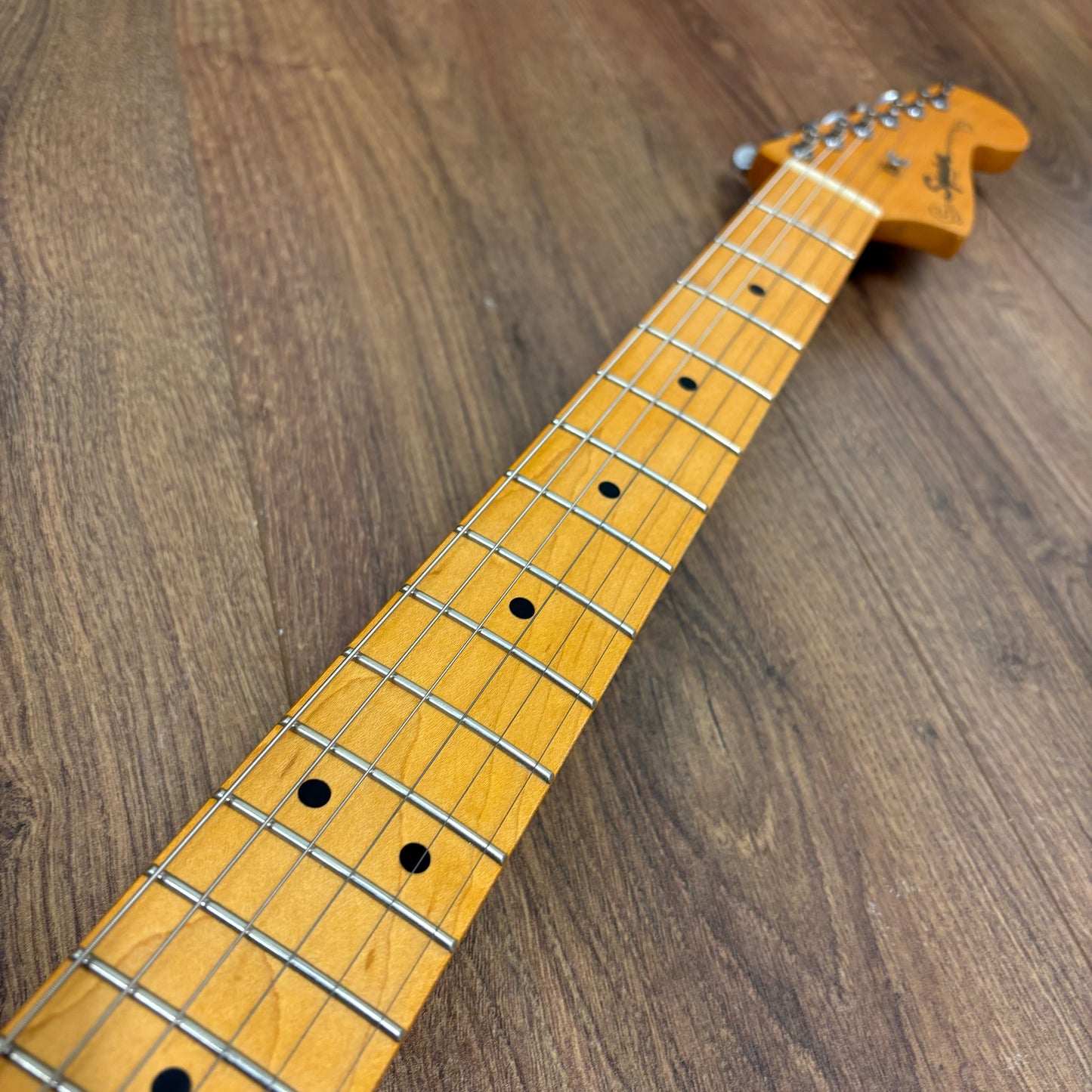Pre-Owned Squier 40th Anniversary Jazzmaster - Satin Desert Sand