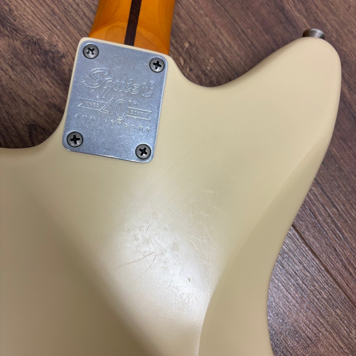 Pre-Owned Squier 40th Anniversary Jazzmaster - Satin Desert Sand