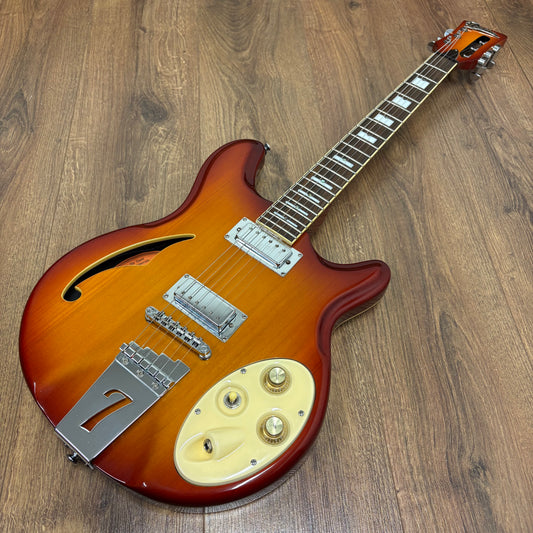 Pre-Owned Italia Rimini - Cherry Sunburst
