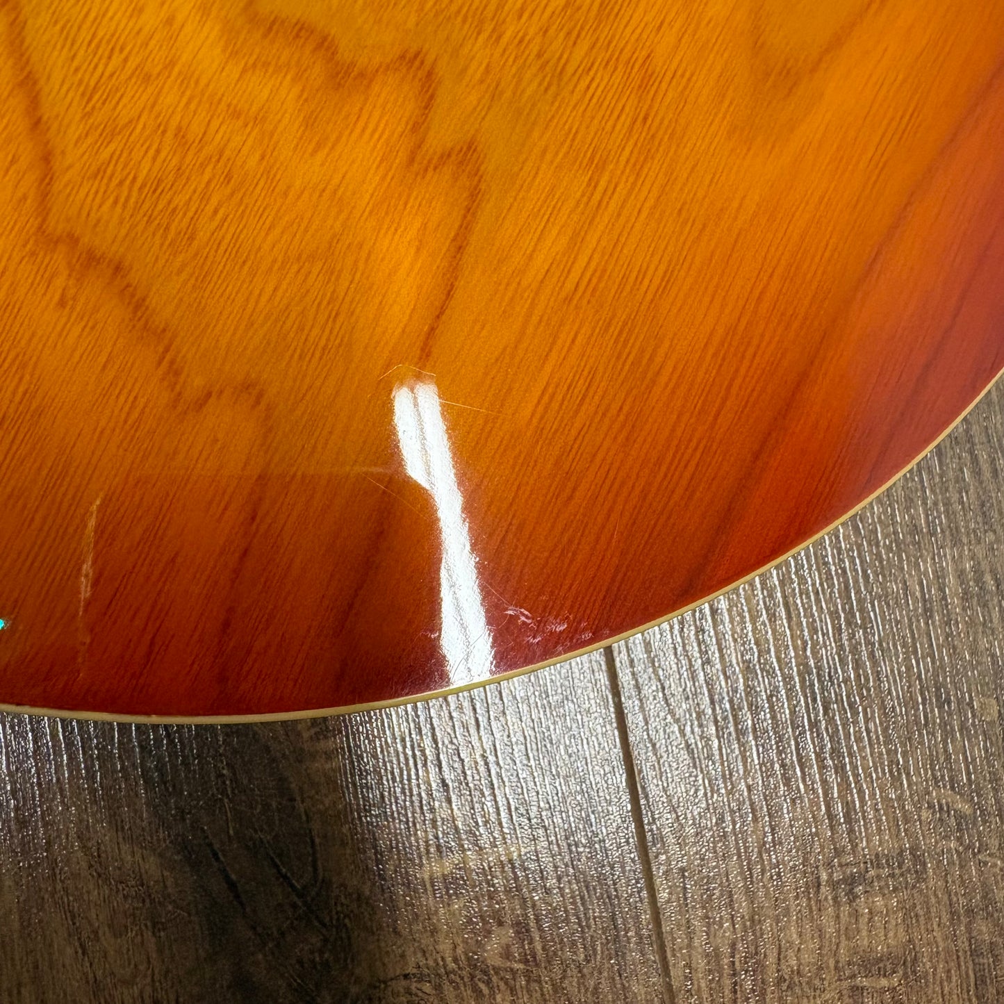 Pre-Owned Italia Rimini - Cherry Sunburst