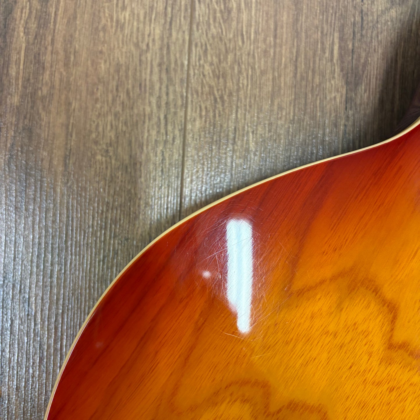 Pre-Owned Italia Rimini - Cherry Sunburst
