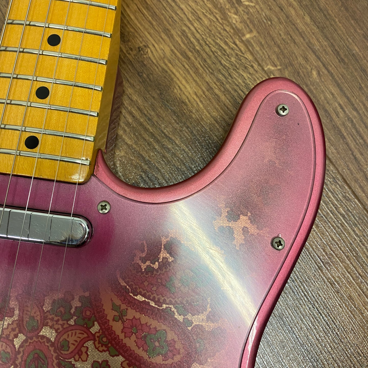 Pre-Owned Tokai MIJ TTE-70 BreezySound - Pink Paisley - 1985