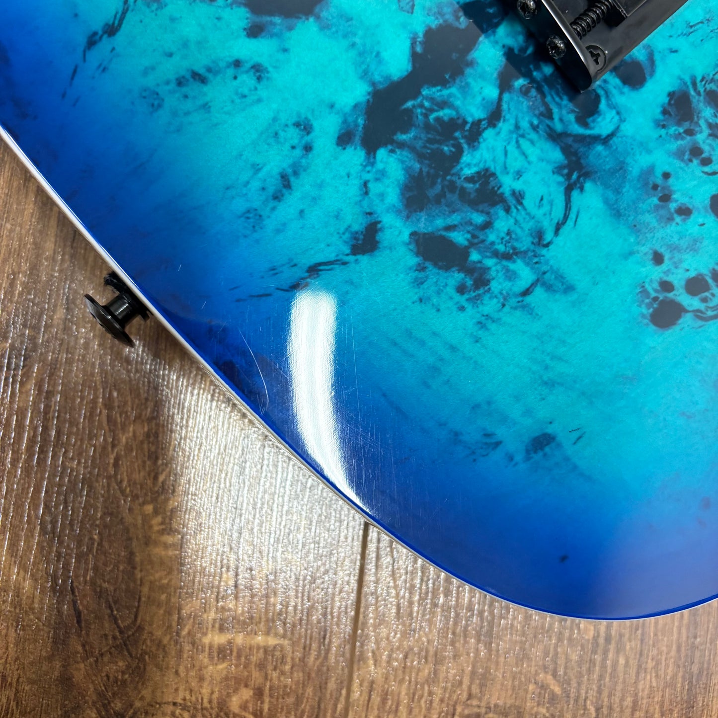 Pre-Owned Ibanez GRGR221PA-AQB GIO - Aqua Burst
