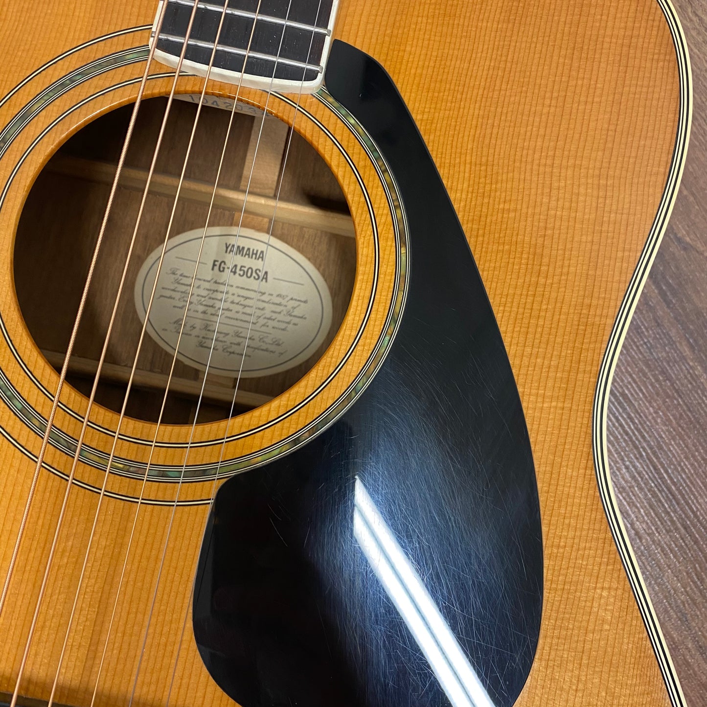 Pre-Owned Yamaha FG450SA Acoustic - Natural