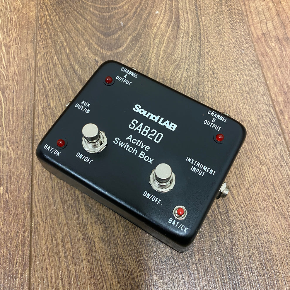 Pre-Owned Sound Lab SAB-20 Active Switch Box – Hippo Guitars